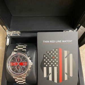 thin red line watch